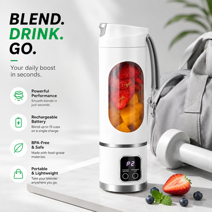 HEALTHY SMOOTHIES ANYWHERE IN 30 SECONDS